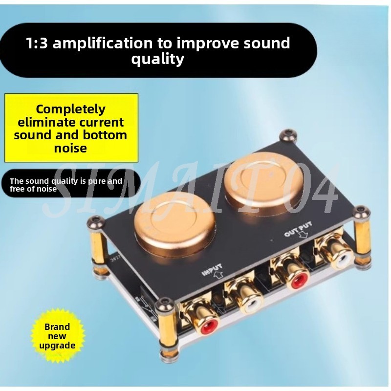 Passive Preamp - Аудиоизолятор-бустер для улучшения звука, повышения тембра
