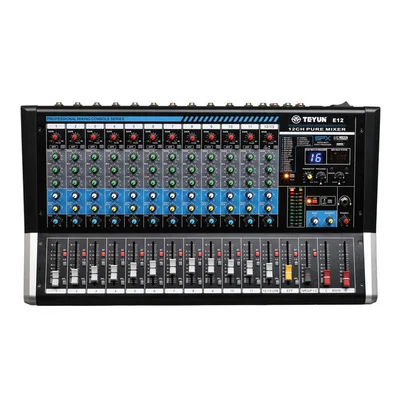 Audio Interface - Звуковая карта TEYUN E12 — профессиональный