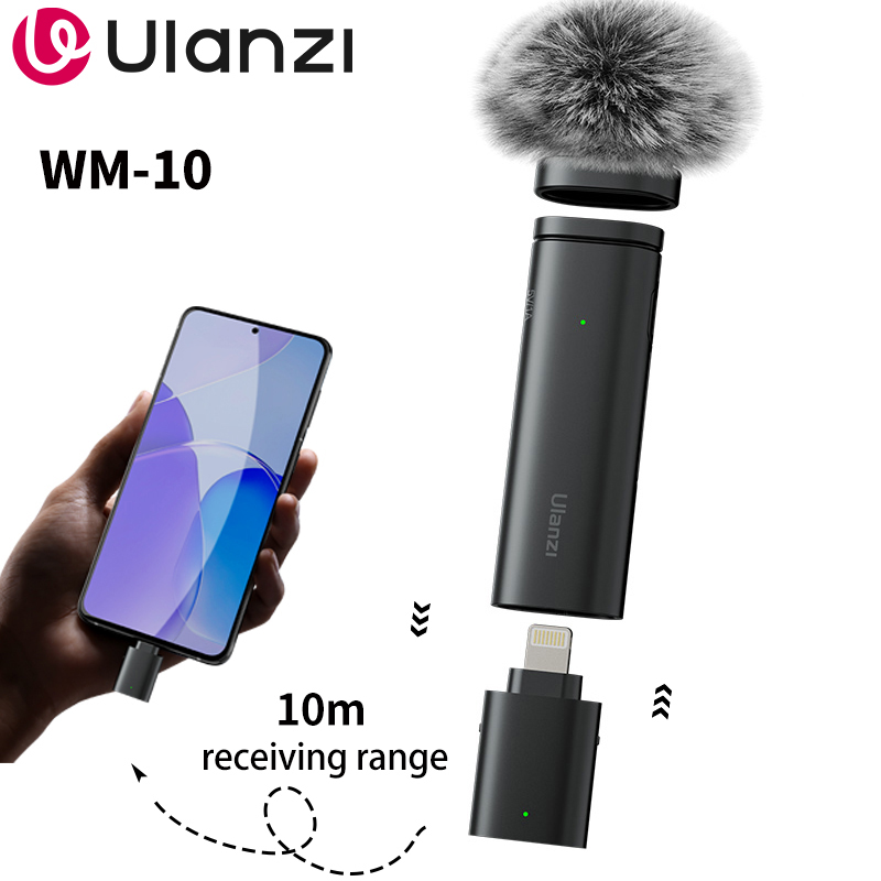 Microphone Capsule - Микрофон с беспроводным воротником Ulanzi WM