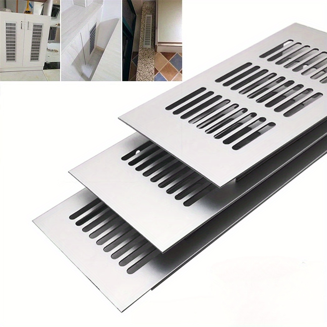 Ventilation Grille Aluminum - 2 шт., 80 мм, вентиляционная решетка