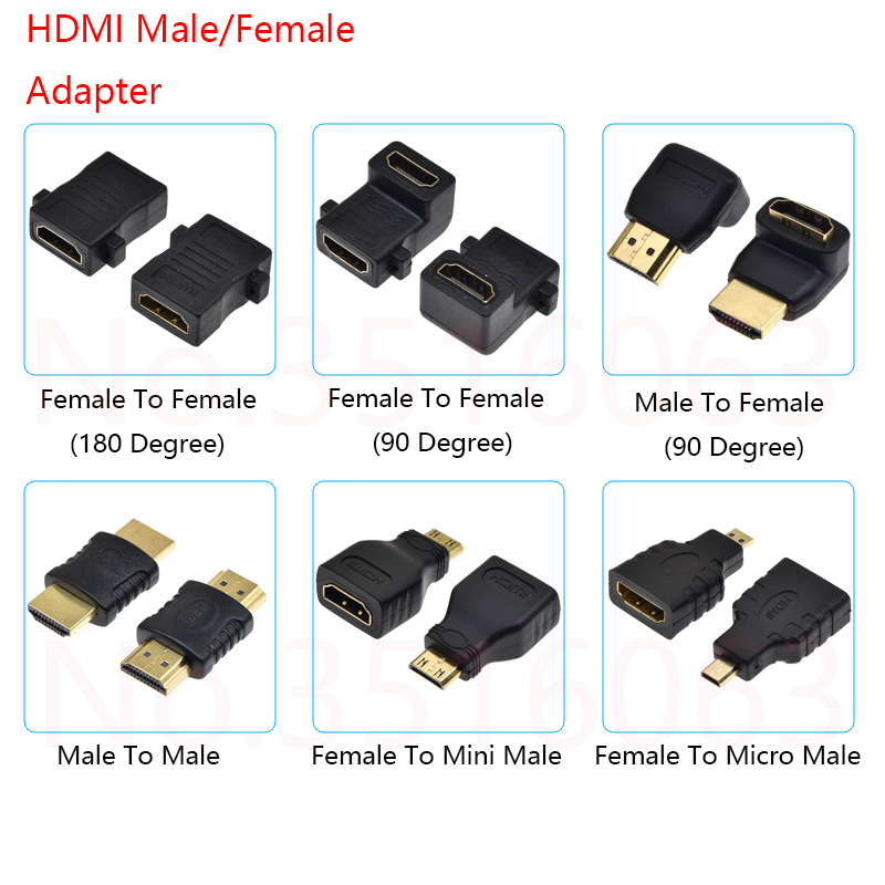 Mdi Cable - Hdmi/Mini Hdmi/Micro Hdmi удлинитель «мама-мама/папа-мама/папа-папа/адаптер-удлинитель преобразователя