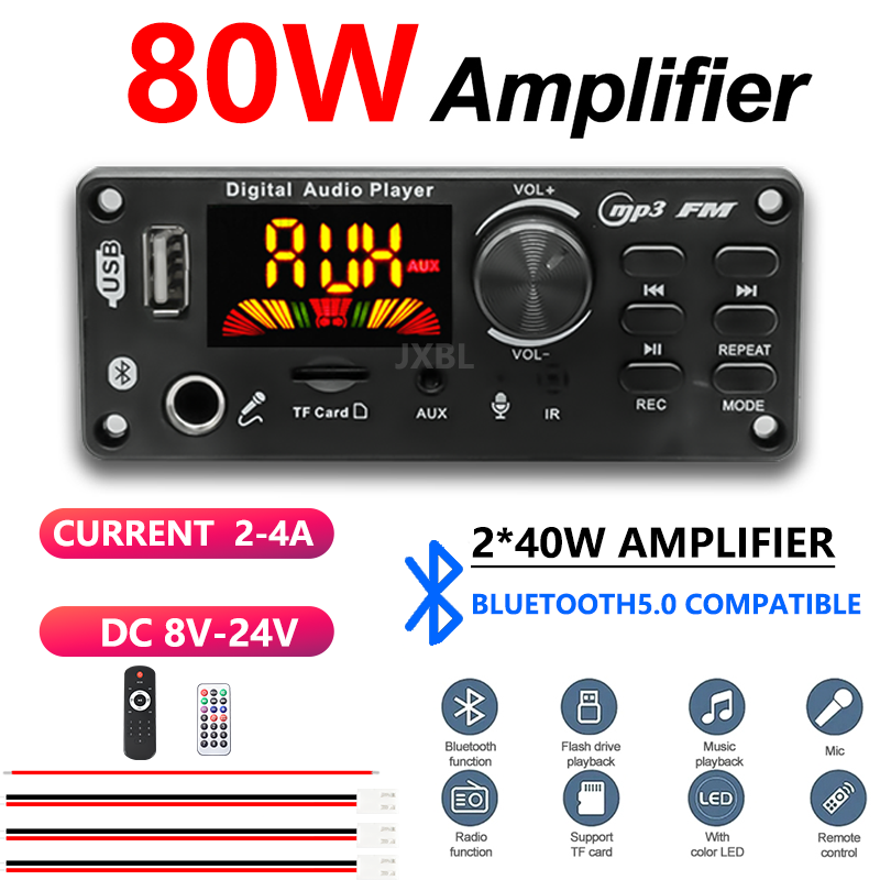 Dac Board - Плата декодера MP3 Bluetooth 5.0 80