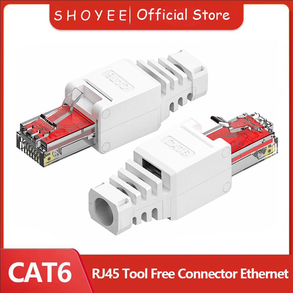 Rj45 Jack - Гигабитные коннекторы RJ45 CAT6 без инструментов