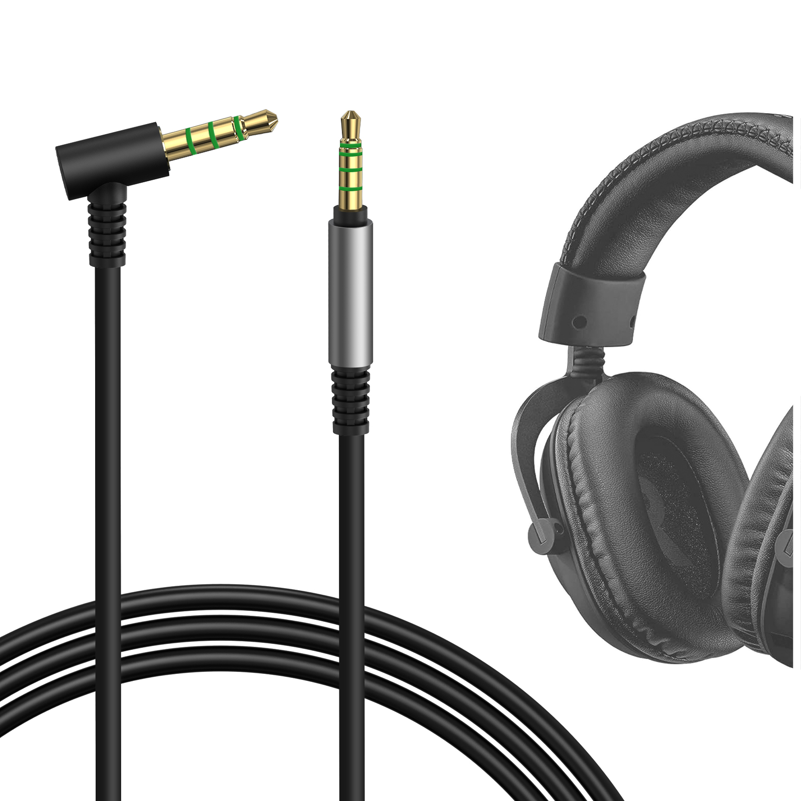 Audio Cable Rca - Аудиокабель Geekria 1,2 м, 3,5 мм,