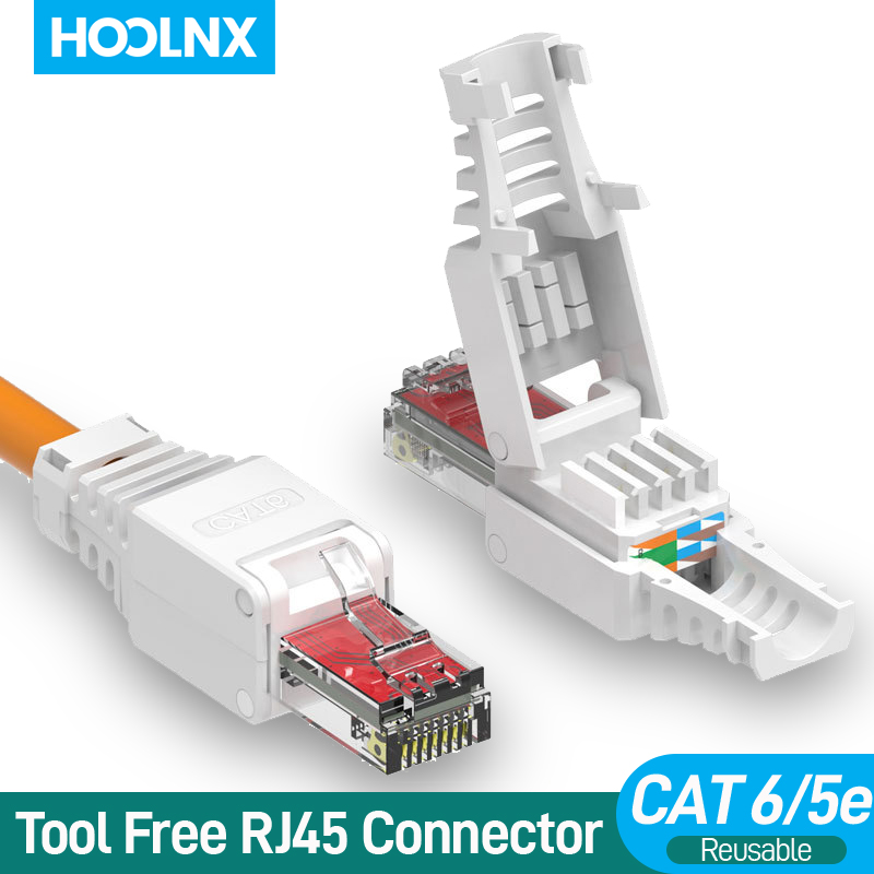 Rj45 Jack - Hoolnx инструмент бесплатно RJ45 разъем, CAT6