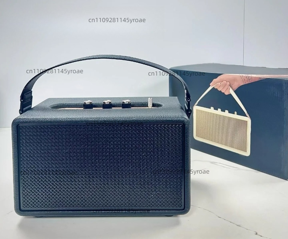 Subwoofer - Деревянная аудиоколонка в ретро-стиле M26, мощность