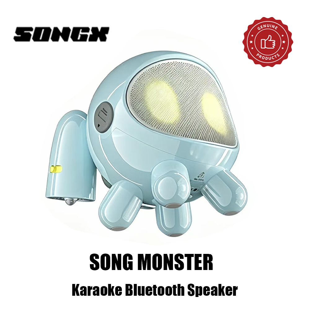 Full Range Speaker - SONGX SONGMONSTER Милый робот-караоке-колонка Bluetooth с
