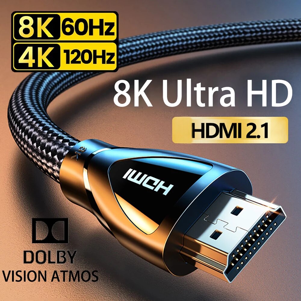 Совместимый с HDMI кабель 2,1, – обзор и цена Mdi Cable