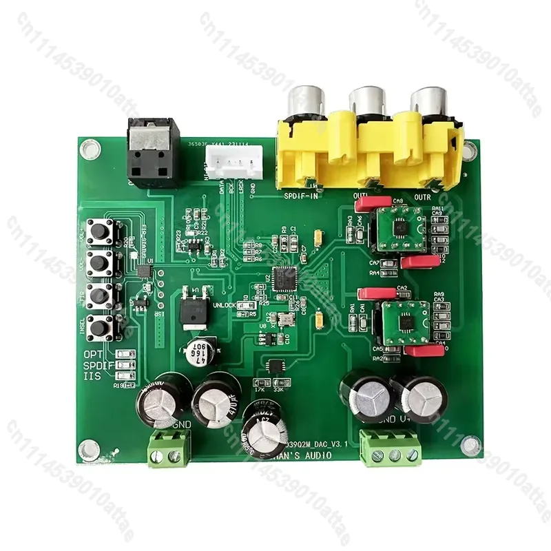Плата декодера ЦАП ESS9039Q2M  – обзор и цена Volume Control Board