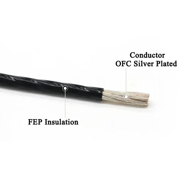 1 ~ 100 м PTFE посеребренный э – обзор и цена Audio Jumper Wire