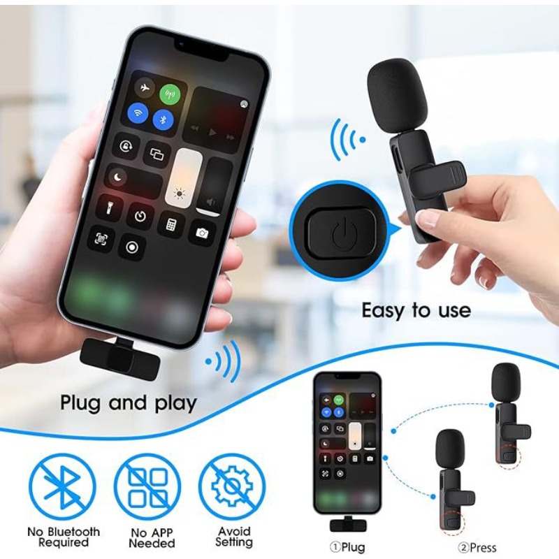 Беспроводной петличный микрофо – обзор и цена Microphone Capsule