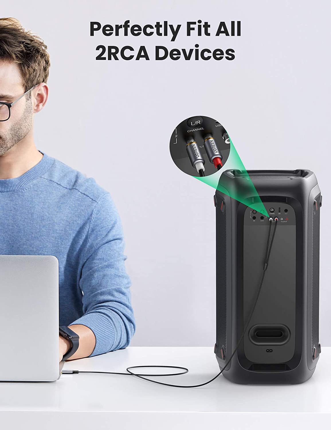Кабель UGREEN USB-C — RCA для  – обзор и цена Rca Cable