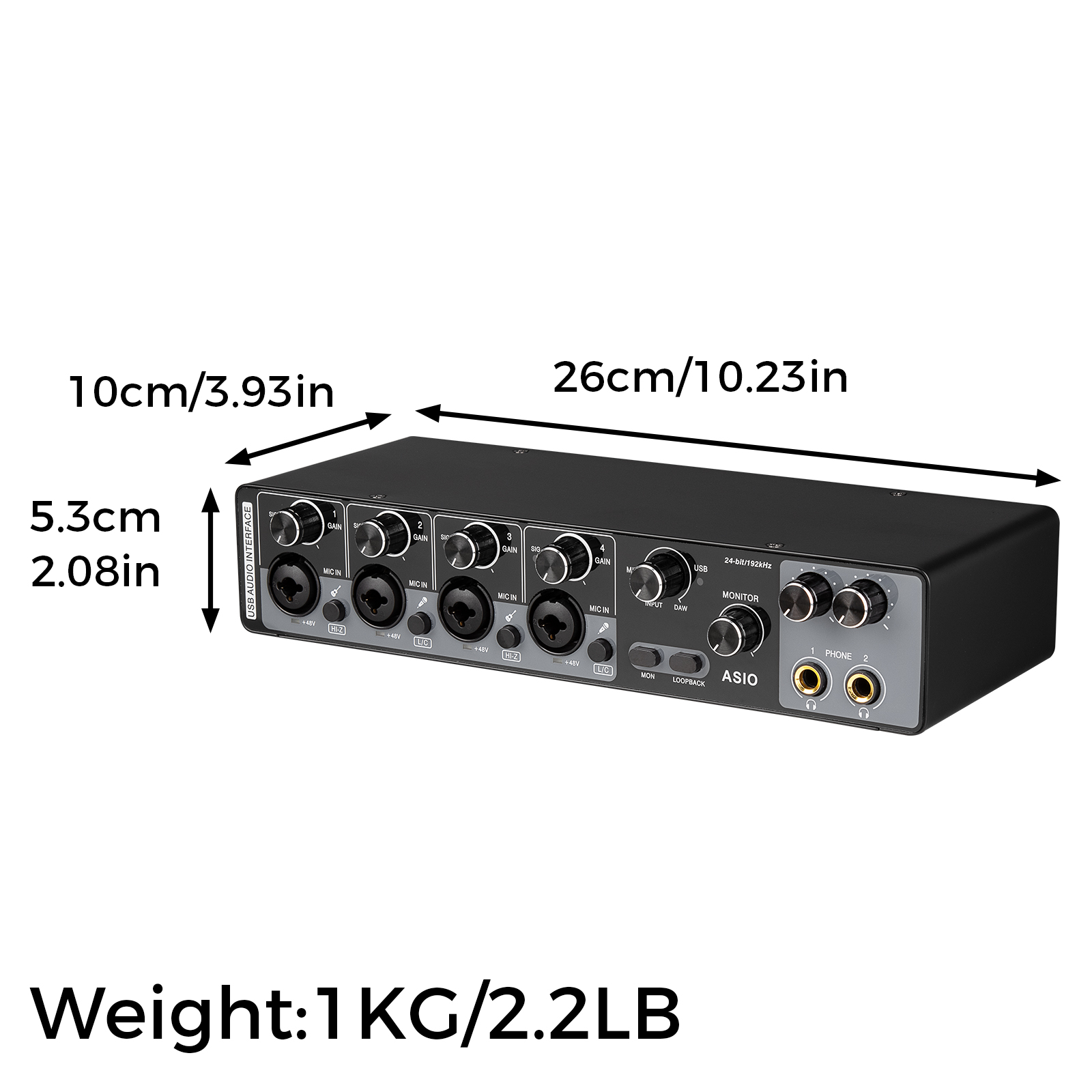 Заводские цены MQ44 Профессион – обзор и цена Audio Interface
