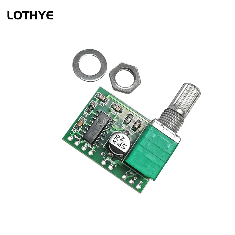 PAM8403 Mini DC 5 В 2 канала 2 – обзор и цена Volume Control Board