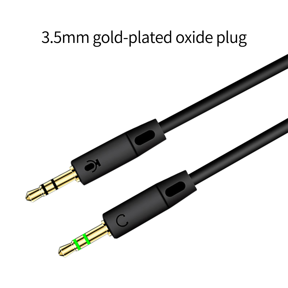 Разъем 3,5 мм, 2 штекера на 1  – обзор и цена Audio Jumper Wire