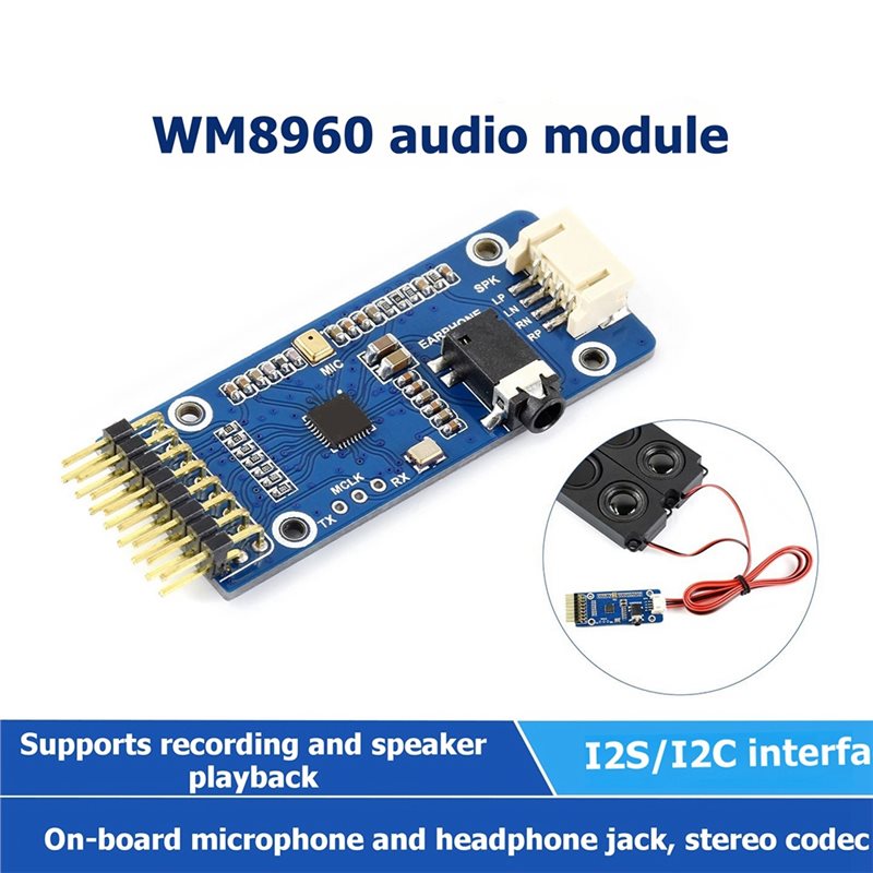 WM8960 – модуль аудиокодека дл – обзор и цена Diy Speaker
