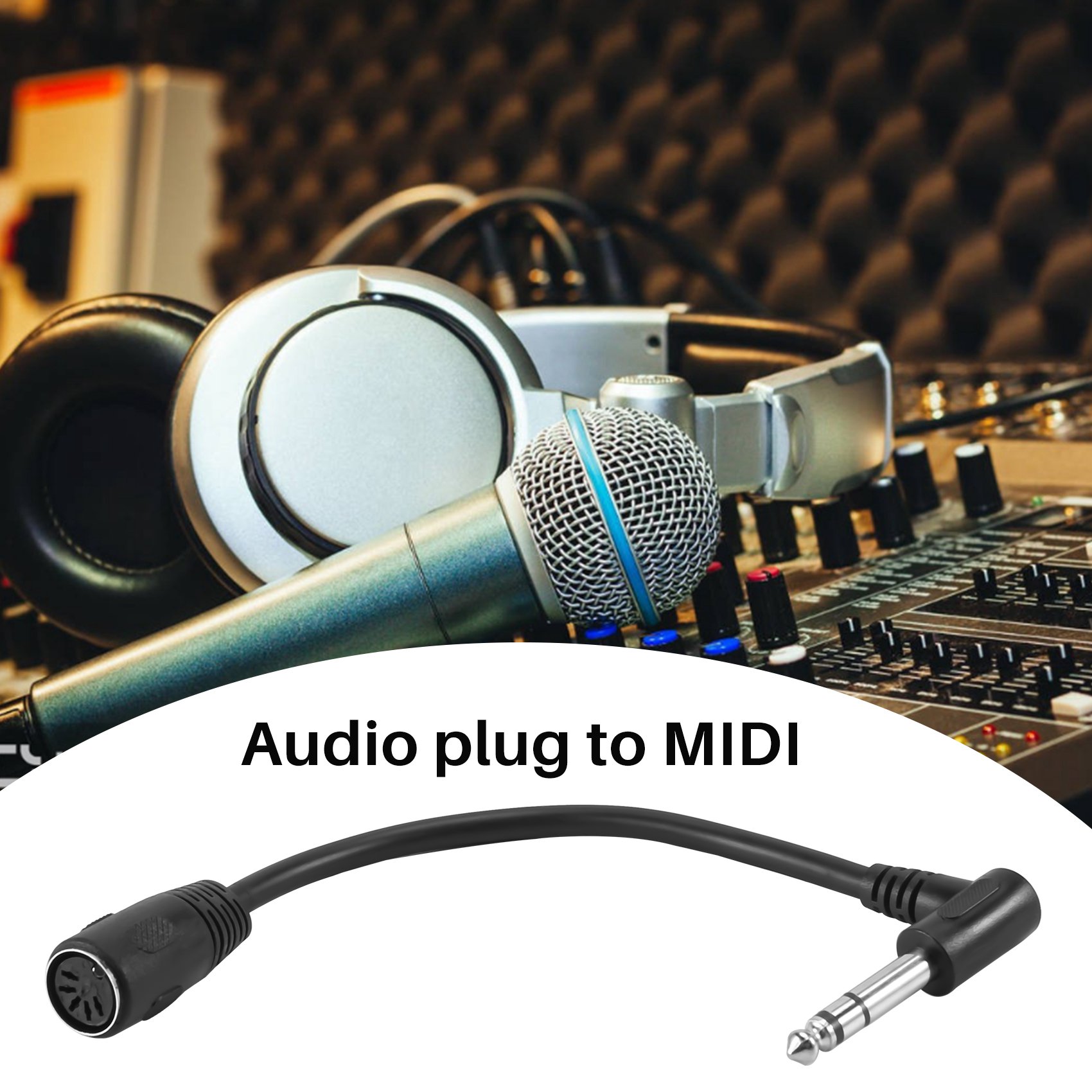 Кабель MIDI A62T, 5-контактный – обзор и цена Trs Cable
